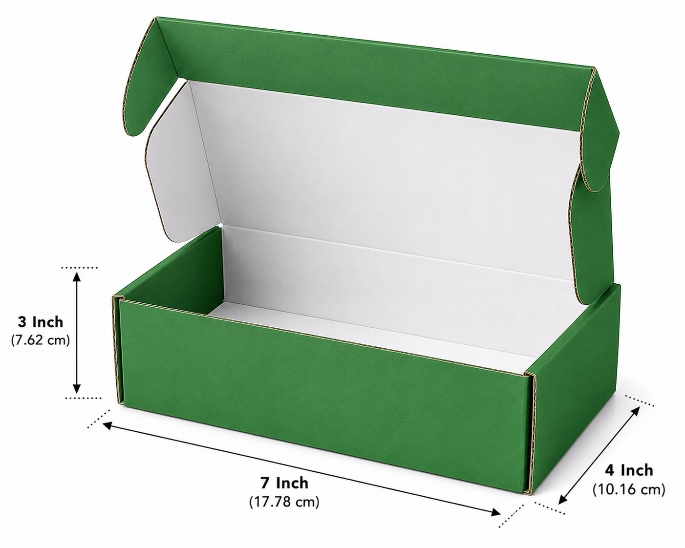 Color Mailer Boxes | Custom Printed Packaging | Prince Packs | 7 X 4 X 3 Inch