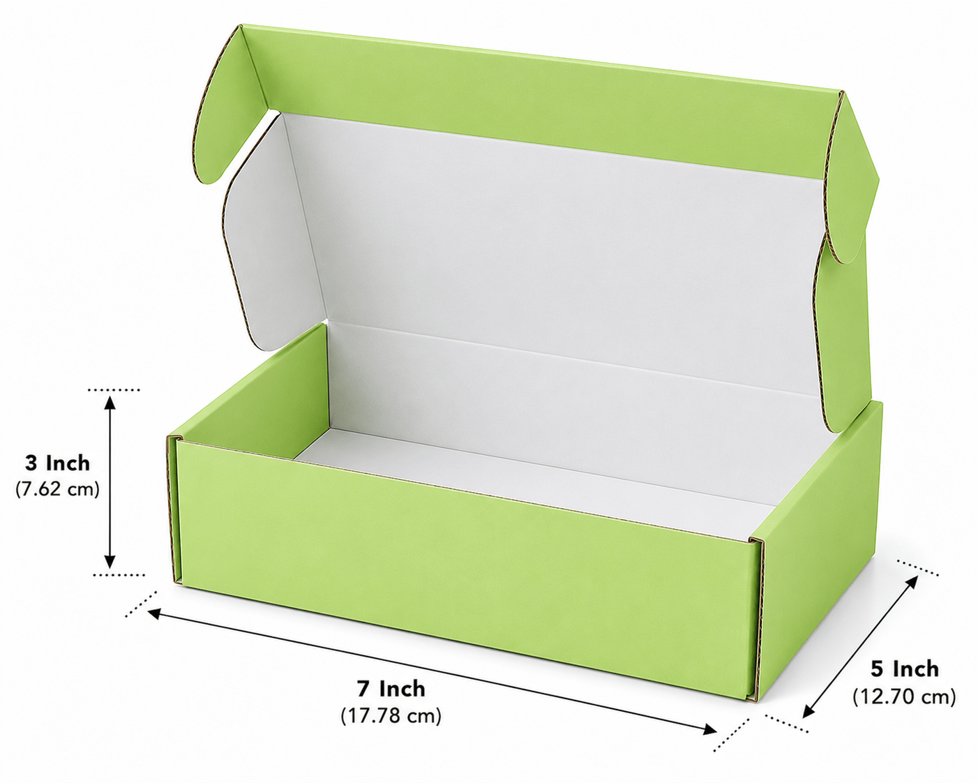 Color Mailer Boxes | Custom Printed Packaging | Prince Packs | 7 X 5 X 3 Inch